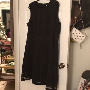 Black 22w Calvin Klein dress